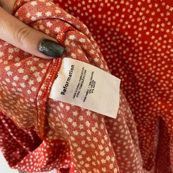 Reformation Crimini Slip Dress in Montana Floral Print - Picture 6 of 8